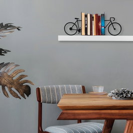 Aberto Design Sujetalibros de Metal Negro